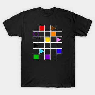 Deconstructed Pride Flag T-Shirt